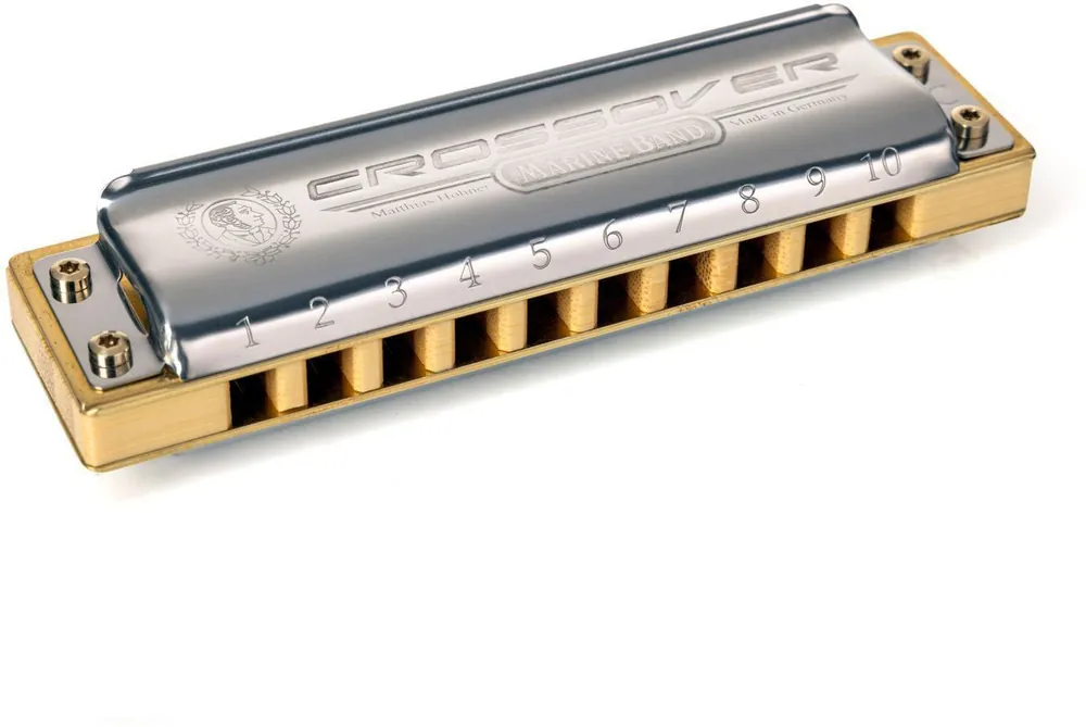 Markenprodukt Hohner DIATONISCHEN 2009/20 MARINE BAND CROSSOVER 10 LOCHER G SOL