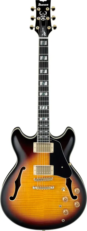 Nur Für Kurze Zeit Ibanez Jsm10-Vys Vintage Yellow Sunburst Signature John Scofield