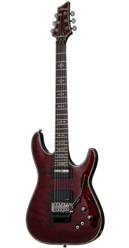 Schecter C-1 Hellraiser Fr Sustainiac Black Cherry Preisreduziert