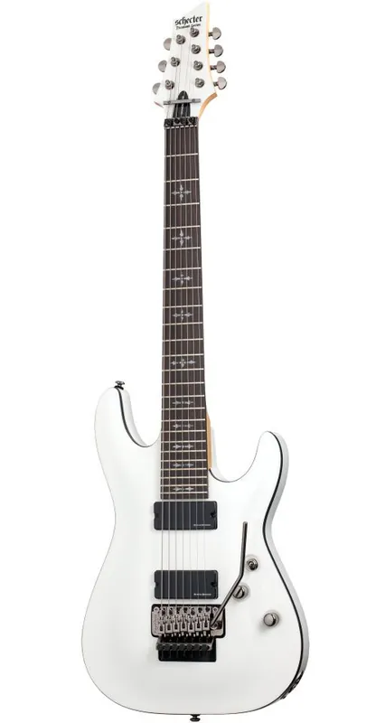 Aktuell Schecter Demon 7 Fr Vintage White