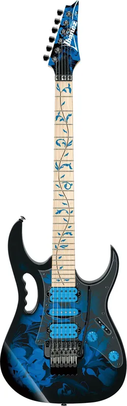 Billig Ibanez Jem77P-Bfp Blue Floral Pattern Signature Steve Vai Premium