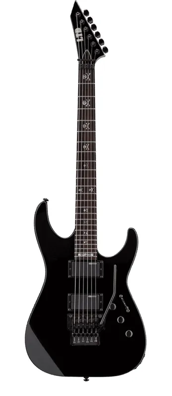 LTD Guitars Kirk Hammett 202 Black Garantierte Lieferung