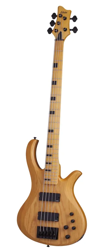 Schecter Riot 5 Session Lh Aged Natural Satin Geprüft