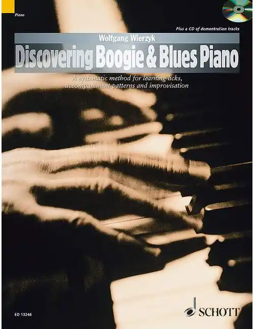 Zertifiziert Schott WIERZYK WOLFGANG - DISCOVERING BOOGIE & BLUES PIANO - PIANO