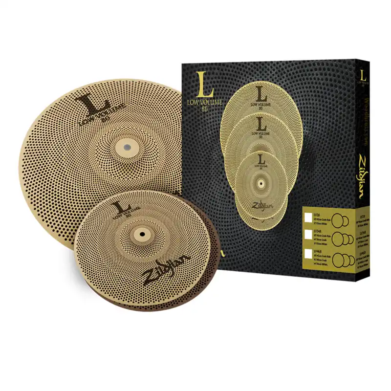 Zildjian LV38 - LOW VOLUME PACK L80 13" / 18" Mega-Angebot