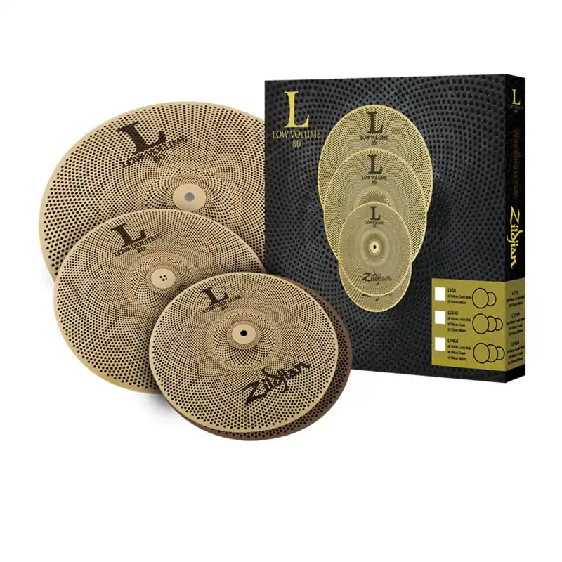 Top-Angebot Zildjian LV348 - LOW VOLUME PACK L80 13" / 14" / 18"