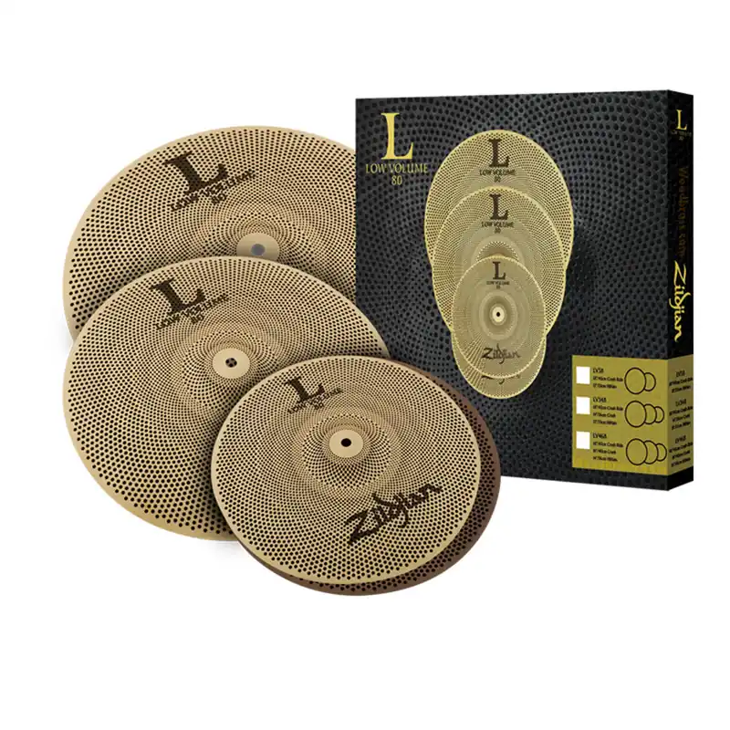 Zildjian LV468 - LOW VOLUME PACK L80 14" / 16" / 18" Expressversand