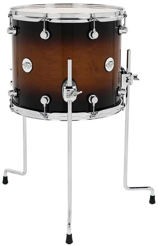Bestpreis DW Drum Workshop FLOOR TOM DESIGN 14X12" TOBACCO FADE