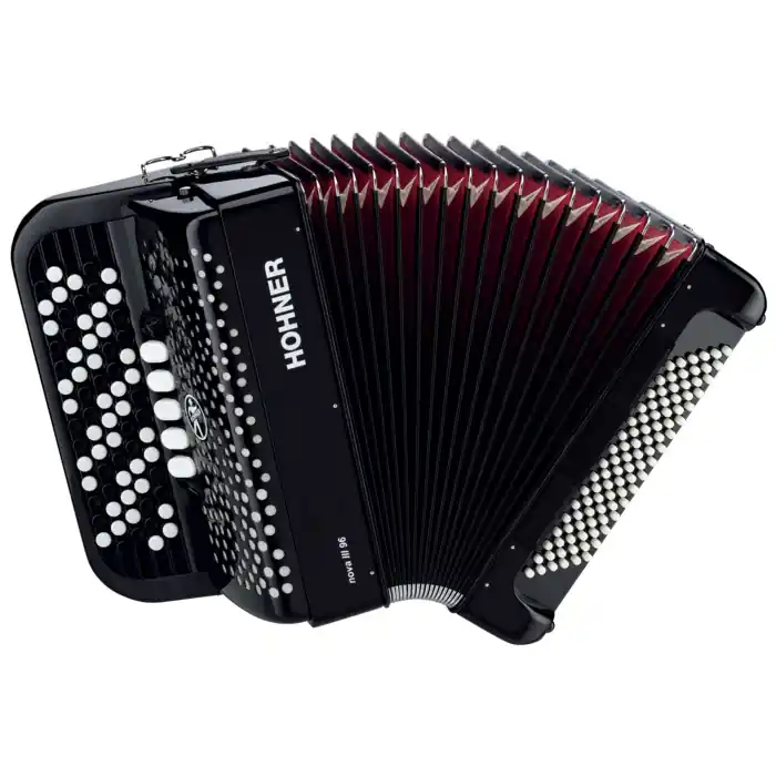 Hohner NOVA III 96 SCHWARZ Heißes Angebot