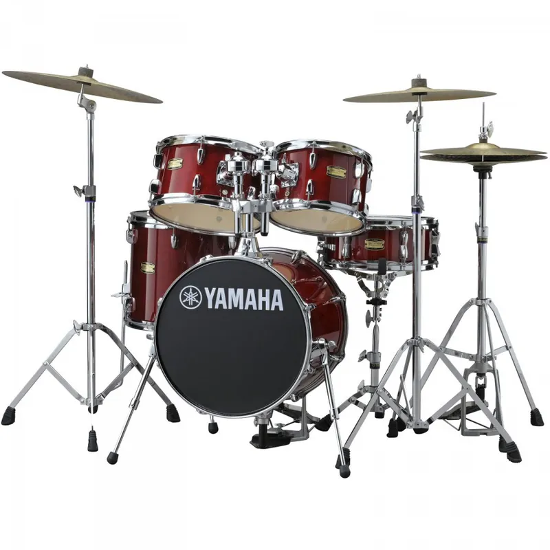 Sichere Zahlung Yamaha JUNIOR KIT MANU KATCHE - CRANBERRY RED (OHNE HARDWARE)