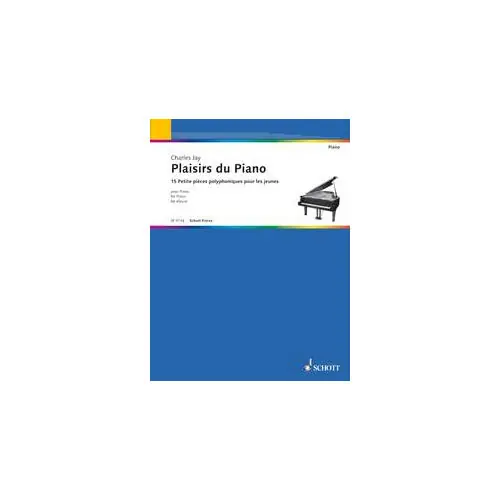 Garantierte Lieferung Schott JAY CHARLES - LES PLAISIRS DU PIANO