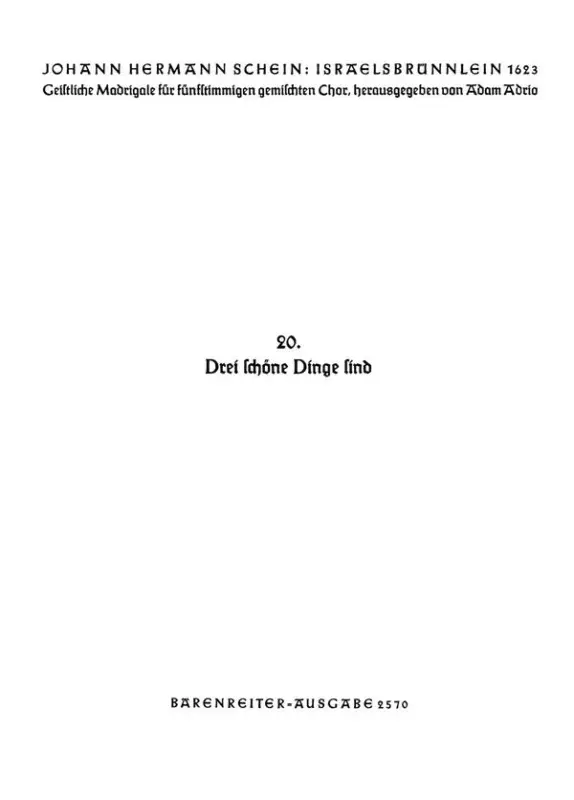 Markenware Drei schöne Dinge sind