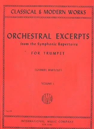 Jetzt Kaufen Orchestral Excerpts vol.1