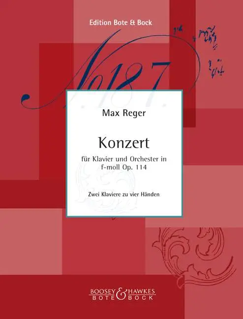 Konzert f-Moll op.114 Online Kaufen