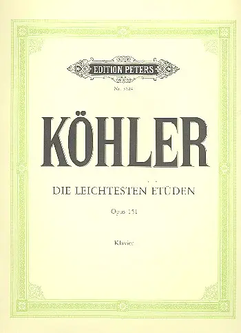 Beliebt Die leichtesten Etüden op.151