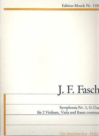 Garantierte Lieferung Sinfonie G-Dur Nr.3