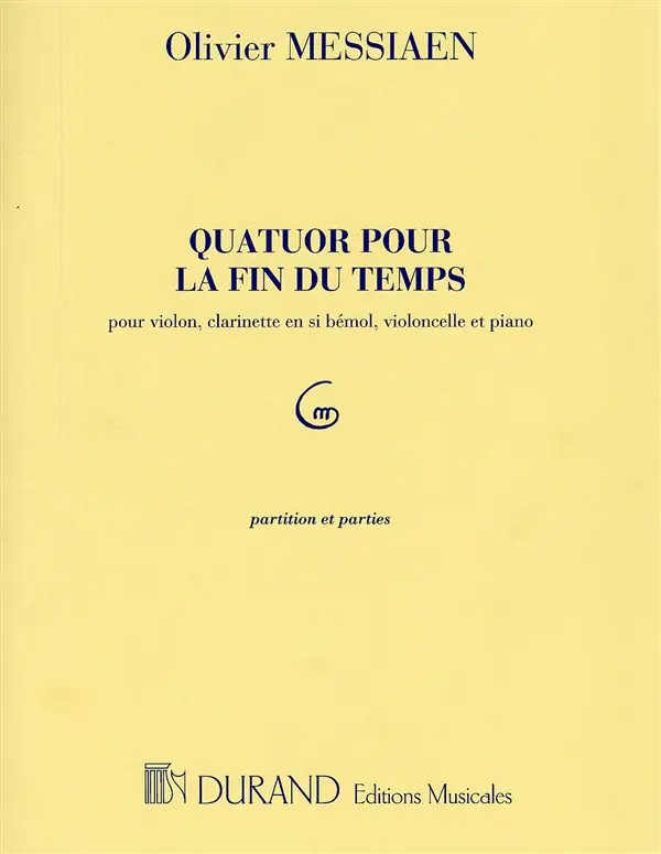 Jetzt Bestellen Quatuor pour la fin du temps