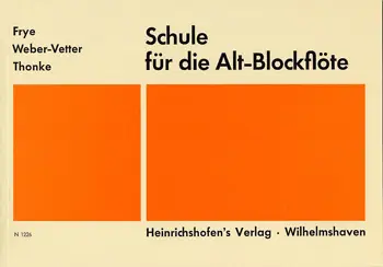 Sofort Bestellen Schule für die Alt-Blockflöte