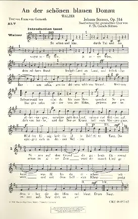 Schneller Versand An der schönen blauen Donau op.314