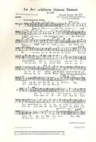 An der schönen blauen Donau op.314 Saisonangebot