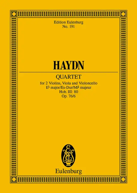 Streichquartett Es-Dur op.76,6 Schnäppchen