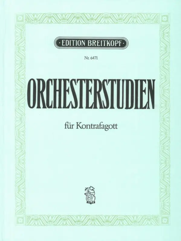 Garantierte Lieferung Orchesterstudien