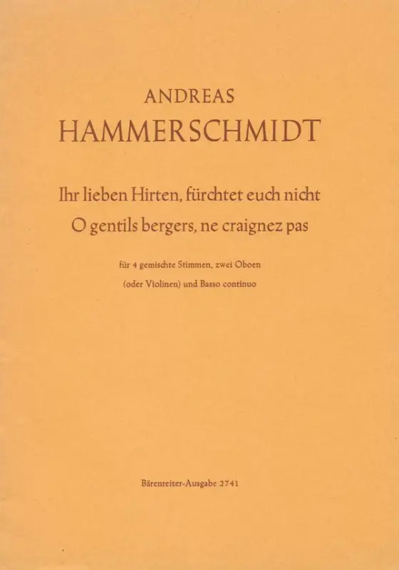 Kostenloser Rückversand Ihr lieben Hirten fürchtet euch nicht