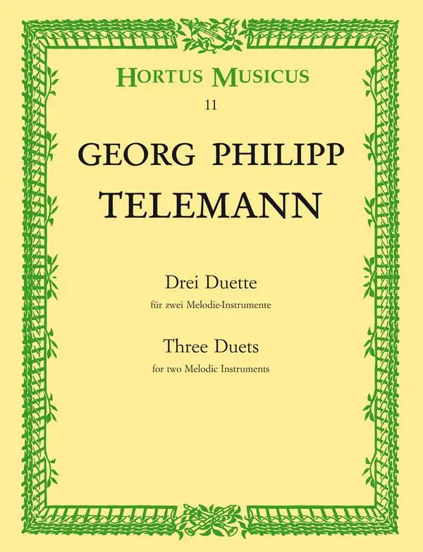 3 Duette aus Der getreue Musikmeister Direktkauf