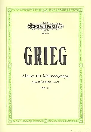 Album für Männergesang op.30 Sonderangebot