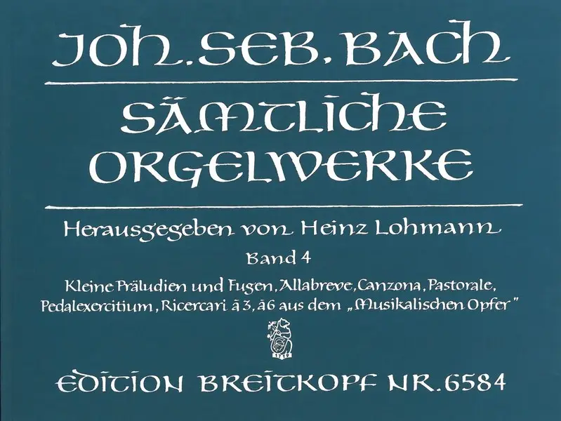 Expressversand Sämtliche Orgelwerke Band 4