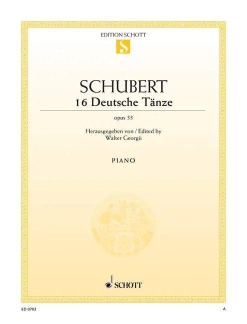 Neu Deutsche Tänze op.33