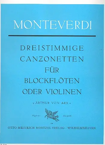 Dreistimmige Canzonetten Must-Have