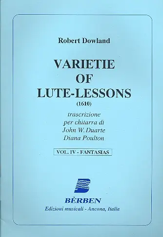 Markenware Varietie of lute-lessons vol.4