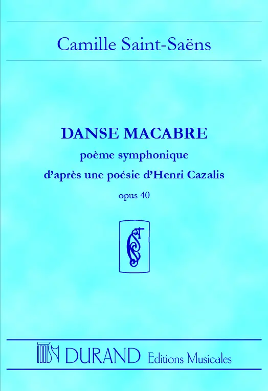 Abverkauf Danse macabre op.40 poeme