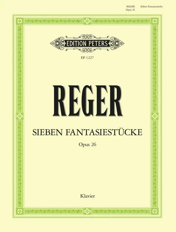 Zertifiziert 7 Fantasiestücke op.26