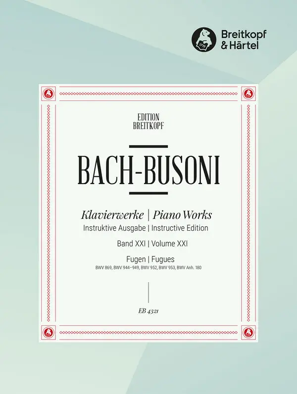 Sämtliche Klavierwerke Band 21 - Fugen Günstig