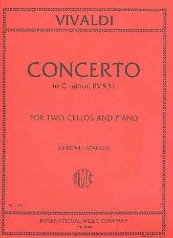 Concerto in g Minor FIII:2 (RV531 / P411) Neue Ware