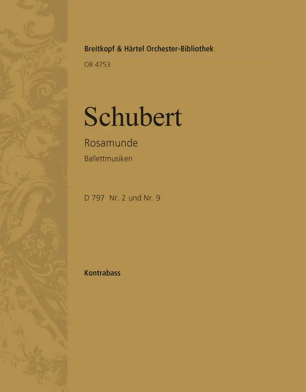 Kostenloser Versand Rosamunde op.26 D797 - Ballettmusiken