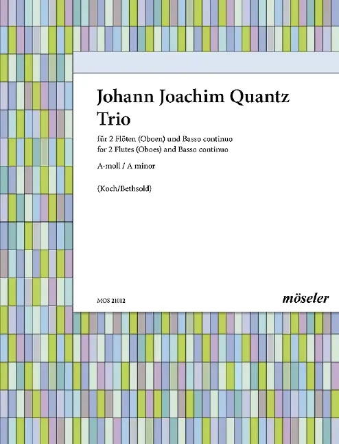 Trio a-Moll Solange Der Vorrat Reicht