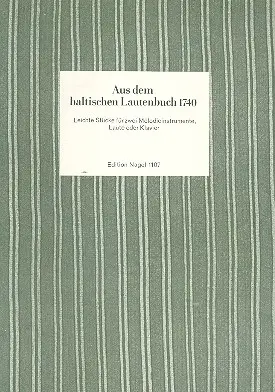 Sonderaktion Aus dem baltischen Lautenbuch