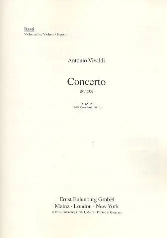 Neue Kollektion Concerto grosso C-Dur op.47,2