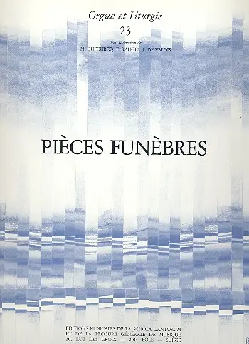Pièces funèbres pour orgue Preisreduziert