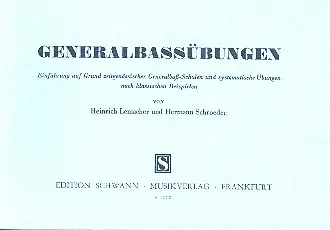 Generalbassübungen Kostenfreie Lieferung
