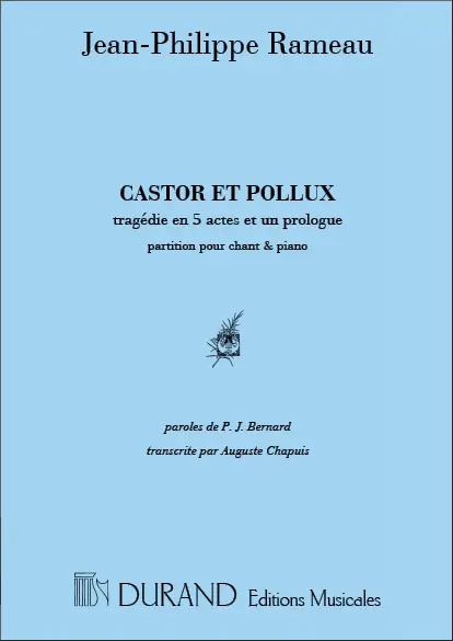 Castor et Pollux Klavierauszug (fr) Geprüft