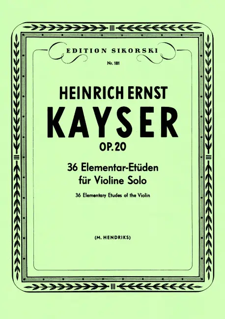 30 Elementaretüden op.20 und op.26 Sichere Zahlung