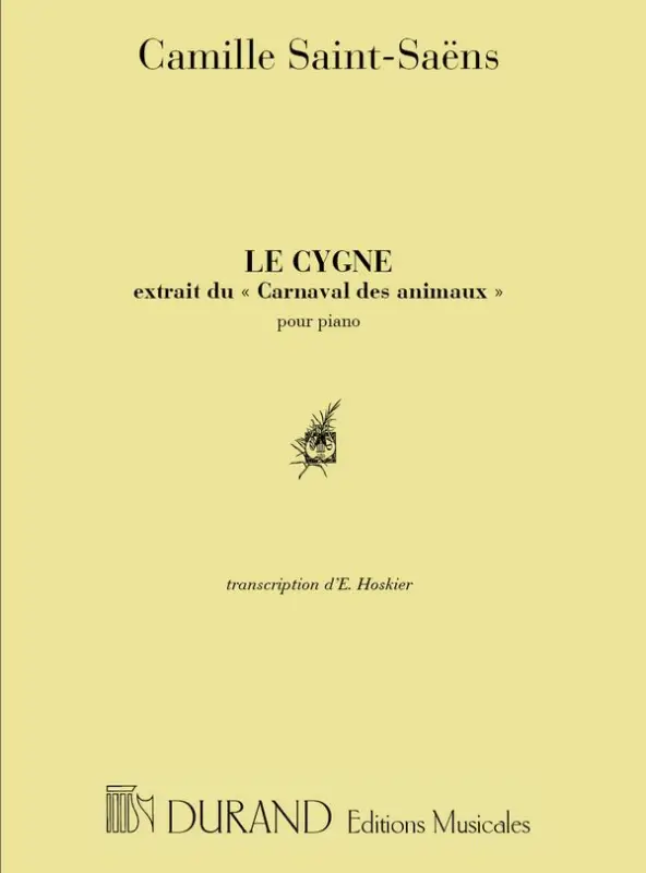 Le cygne pour piano Meistverkauft