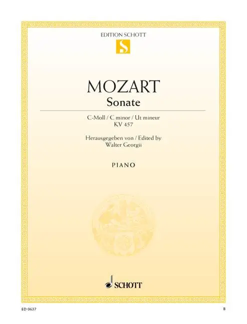 Sonate c-Moll KV457 Neu