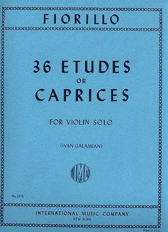 36 Studies or Capriccios Versand Am Gleichen Tag