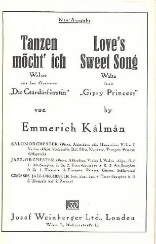 Tanzen möcht' ich Preis Gesenkt