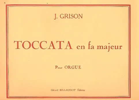 Jetzt Bestellen Toccata en fa majeur